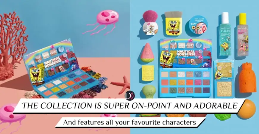 Wet n Wild collaborates with SpongeBob SquarePants for a fun makeup collection
