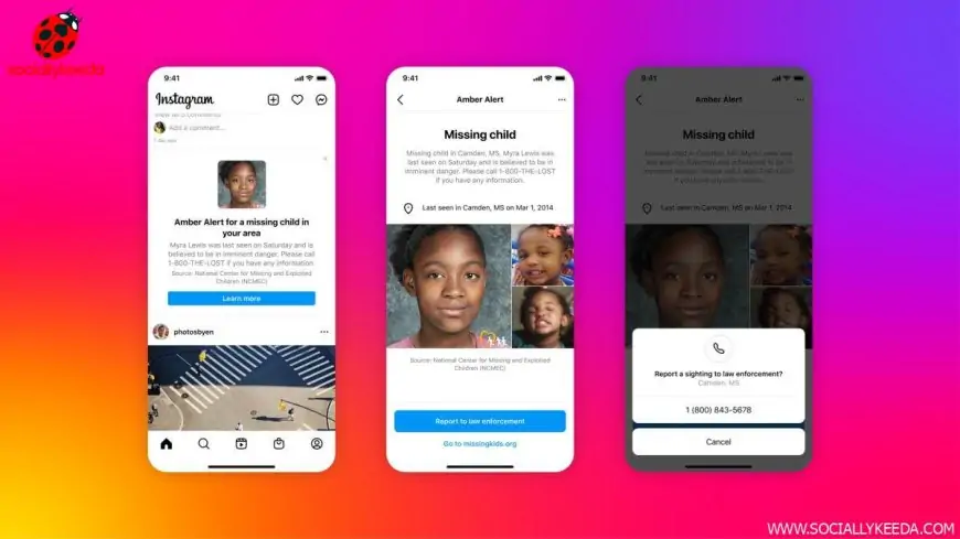 Instagram adds AMBER Alert system to help find missing children