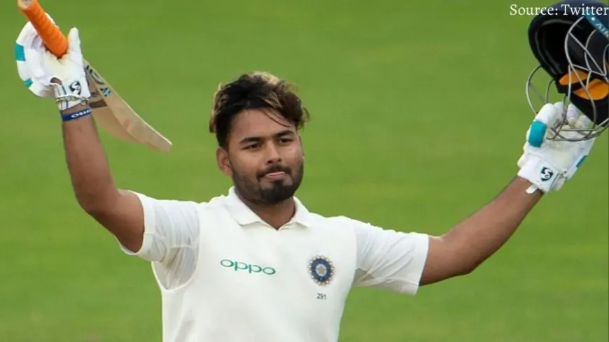 Rishabh Pant blown away the bowlers of England, completed a century by hitting a six, the team made a strong comeback