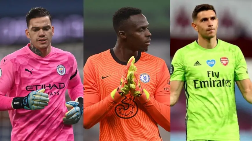 Top three goalkeepers for the Golden Glove in the Premier League 2020/21