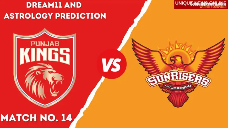 PBKS vs SRH Match Dream11 and Astrology Prediction, Head to Head, Dream11 Top Picks and Tips, Captain & Vice-Captain, and who will win Punjab Kings or Sunrisers Hyderabad?