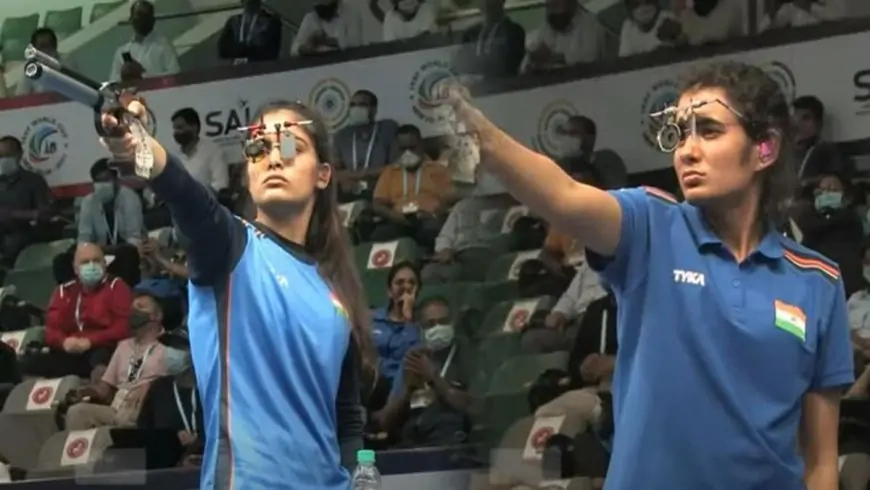 Manu Bhaker, Yashaswini Deswal & Rahi Sarnobat Bag Bronze Medal in ISSF World Cup 2021