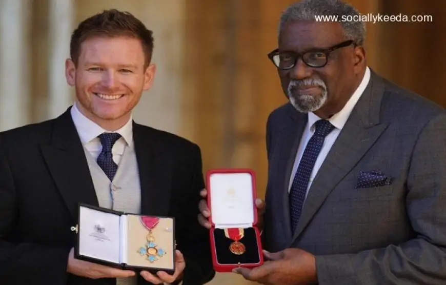 Eoin Morgan & Clive Lloyd Honoured At Windsor Castle, World Cup Winning Captains Receive Knighthood