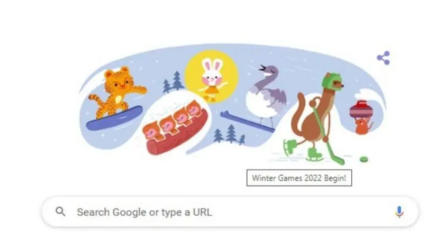 Winter Olympics 2023 Google Doodle: Beijing Olympic Games Begin With the Coolest Animation by Search Engine Giant