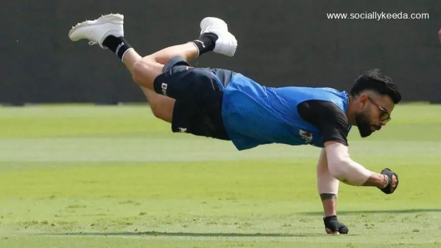 Virat Kohli Preps Up for India vs West Indies 1st ODI 2023, Former Skipper Shares Training Photos (See Pics)