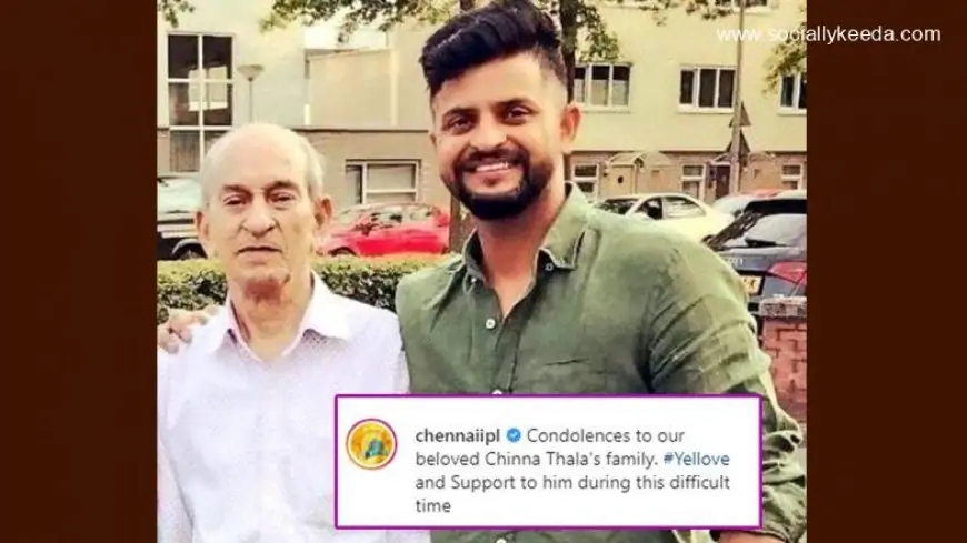 Chennai Super Kings Share Condolences for ‘Chinna Thala’ Suresh Raina’s Family After Former Indian Cricketer’s Father Passes Away (See Post)