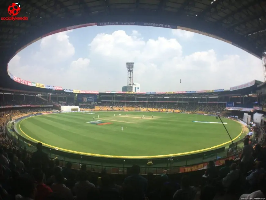 The impressive M. Chinnaswamy Stadium