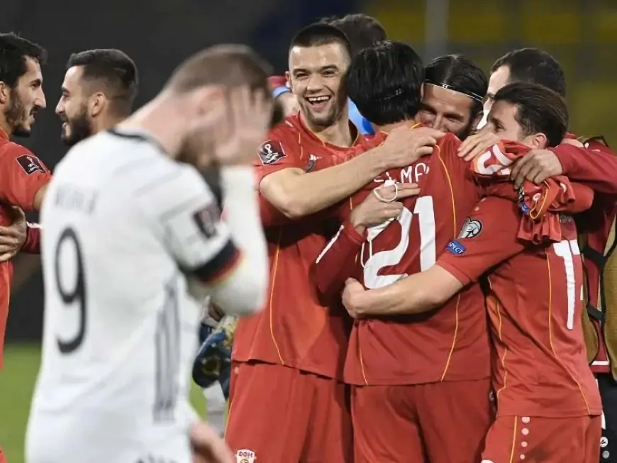 FIFA World Cup Qualifiers: North Macedonia Hand Germany First World Cup Qualifying Loss In 20 Years