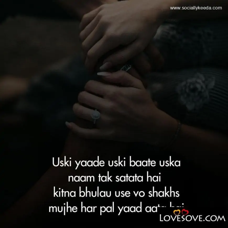 Best 2 line Sad Hindi Shayari, Dard Shayari, Status, Images