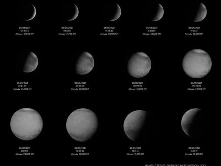 Look: Latest images of Mars taken by UAE’s Hope Probe