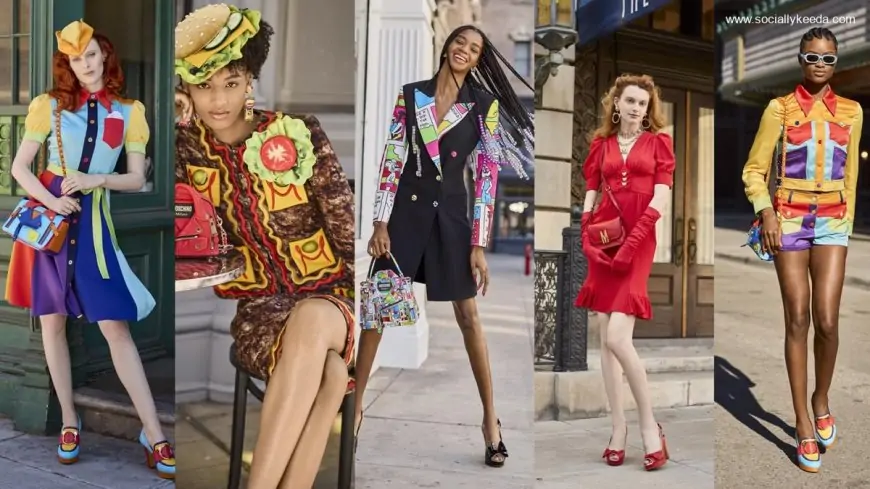 Moschino Resort 22 Collection Include Hotdogs, Hamburgers and Netizens Are Eating It Up ( See pics)