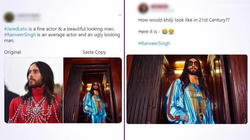 Ranveer Singh Funny Memes Go Viral! Netizens LOL at Actor’s ‘Fashun’ Sense Displayed in Eccentric Alessandro Michele