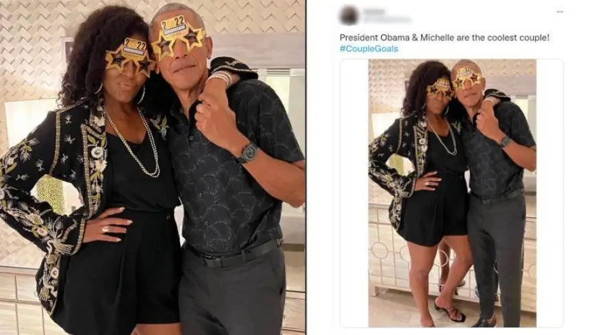 Michelle Obama and Her 'Boo' Barack Obama Ring in 2023, Check Super-Cute Social Media Post Going Viral