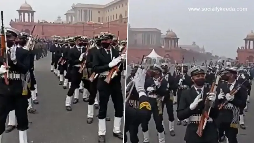 Republic Day Parade 2023 Rehearsal Video: Navy Band Plays Evergreen Bollywood Songs