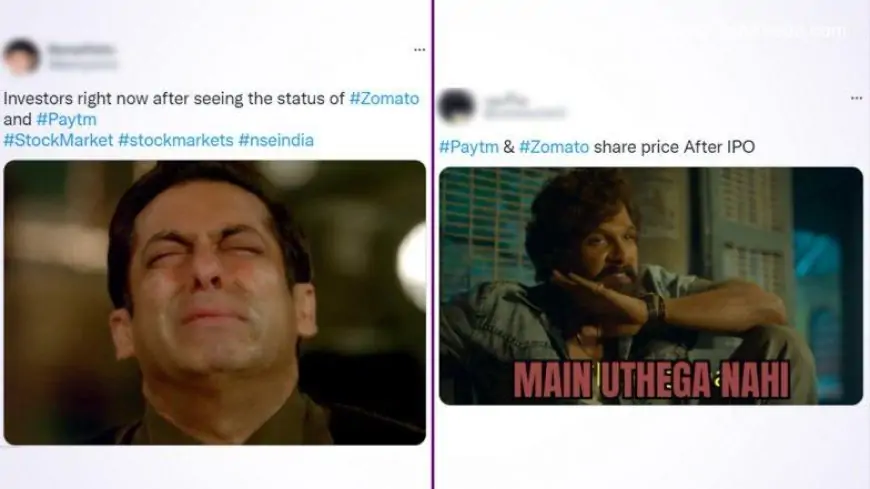 Zomato Share Price Funny Memes & #stockmarkets Jokes Go Viral After Indian Stock Markets Slump!