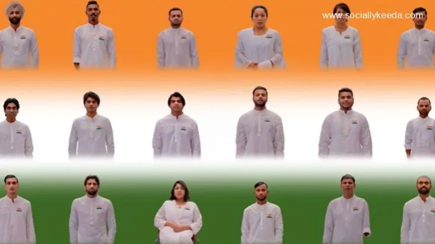 India’s Tokyo Games Heroes Come Together To Recite National Anthem (Watch Video)