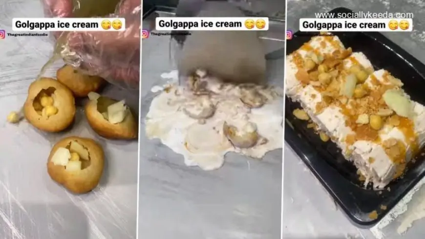 Golgappa Ice Cream With Chutney Is Everything That’s Wrong With the World, Watch Video If You've Got Nothing Better To Do!