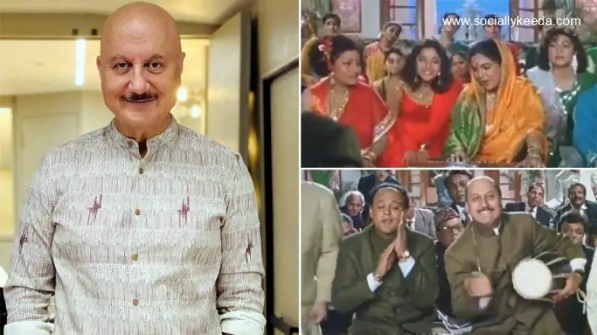 Pushpa x Hum Aapke Hain Koun: Anupam Kher Shares a Video of Late Reema Lagoo Singing ‘Oo Antava’ and We’re Speechless