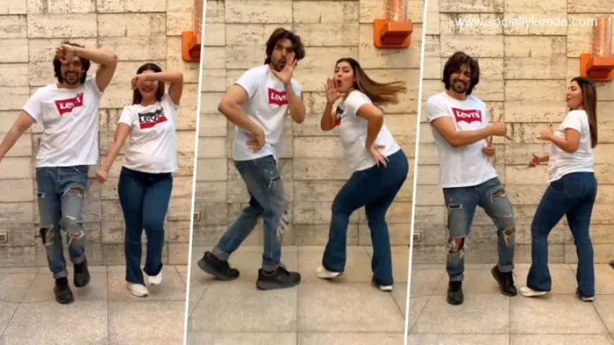 Mom-To-Be Debina Bonnerjee and Hubby Gurmeet Choudhary Groove to Viral ‘Kacha Badam’ Song (Watch Video)