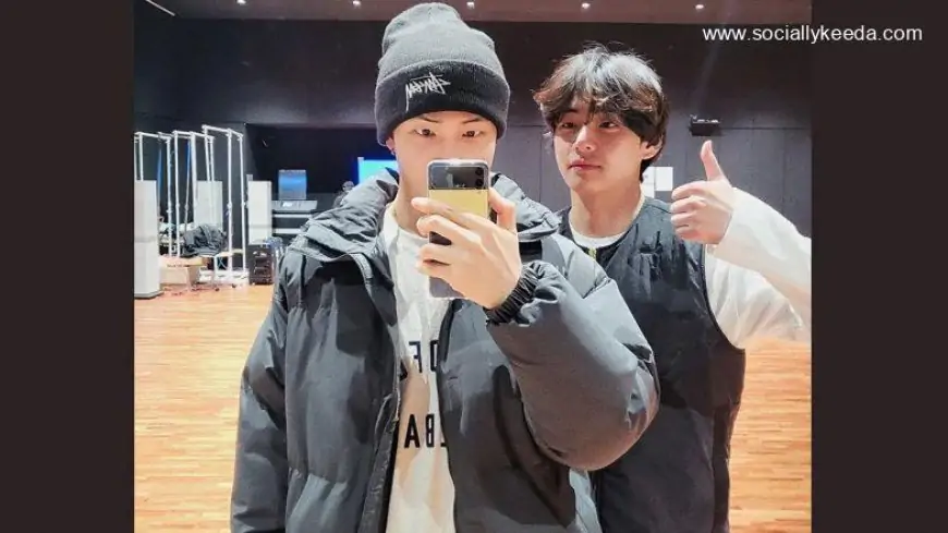 BTS' RM Drops Mirror Selca With V aka Kim Taehyung On Instagram With Witty Caption 'It Happens' (View Pics)