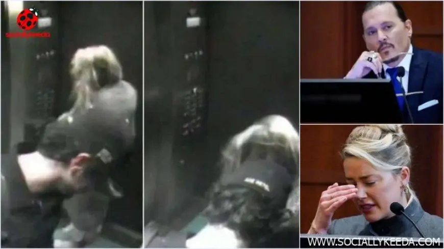 Viral CCTV Video of Amber Heard and James Franco in Elevator Shown During Actress’ Cross-Examination by Johnny Depp’s Lawyer Camille Vasquez