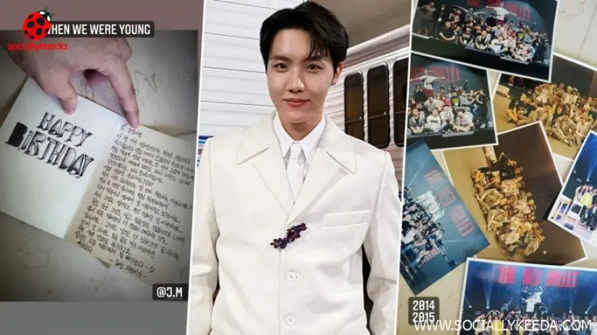 BTS' J-Hope Takes a Trip Down Memory Lane As He Shares Throwback Pictures of Old Hand-Written Letter From Jimin, 2012 Eminem Concert Tickets & Much More!