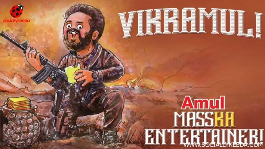 Vikram: Amul Topical Calls Kamal Haasan’s Film ‘Masska Entertainer’ After Its Box Office Success