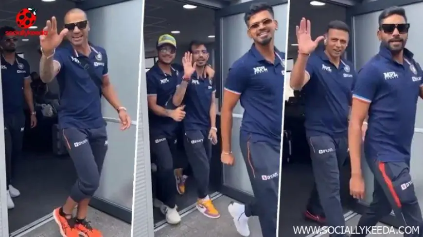 Rahul Dravid's Cameo in Shikhar Dhawan's Instagram Reel Video Wins Internet, Fans Go Gaga Over Team India Coach's Adorable Appearance!