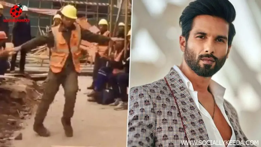 Shahid Kapoor Is Impressed by Viral Video of Construction Worker Dancing Like a Pro - WATCH