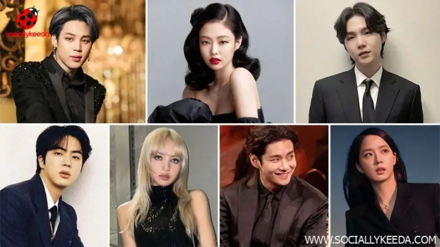 BTS V and BLACKPINK’s Jennie Along With Jin, Suga, Jimin, Lisa and Jisoo Make to Top-20 Instagram Influencers in World 2023!