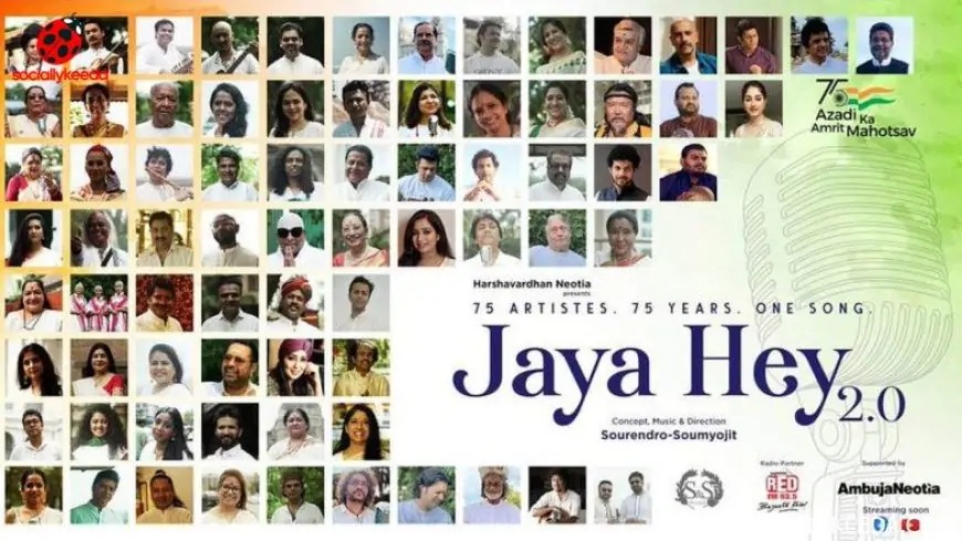 Jaya Hey 2.0 Song: 75 Artistes Come Up With Special Patriotic Track To Celebrate India’s 75 Years of Independence (Watch Video)