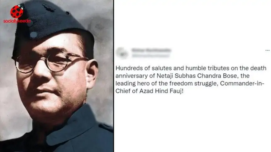 'Azad Hind Fauj' Trends on Subhas Chandra Bose Death Anniversary 2023: Netizens Share Messages and Quotes To Observe Netaji Punyatithi