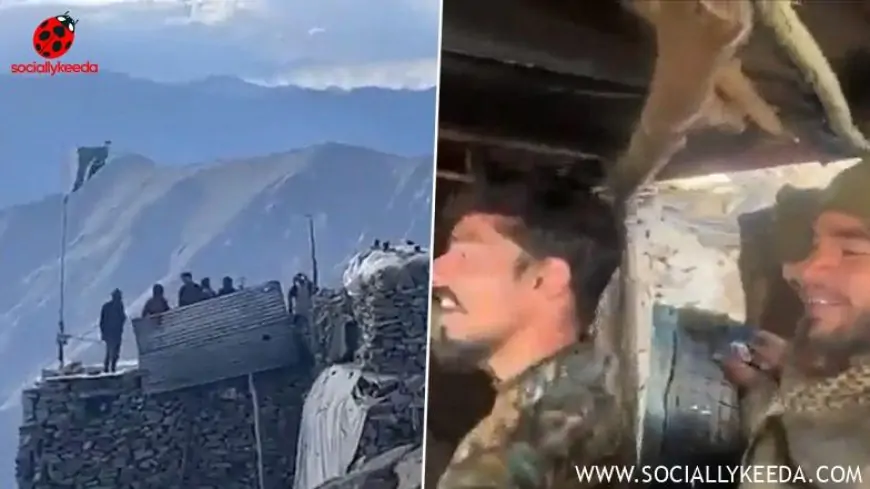 Indian and Pakistani Soldiers Dance to Sidhu Moose Wala's Song 'Bambiha Bole' at LoC; Watch Viral Video