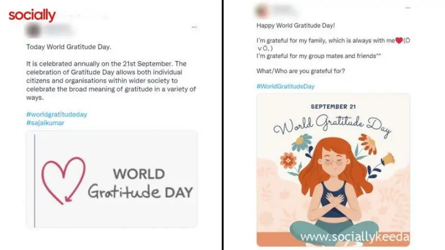 World Gratitude Day 2023 Messages: Netizens Share Images & Thankful Quotes To Express Appreciation on Twitter
