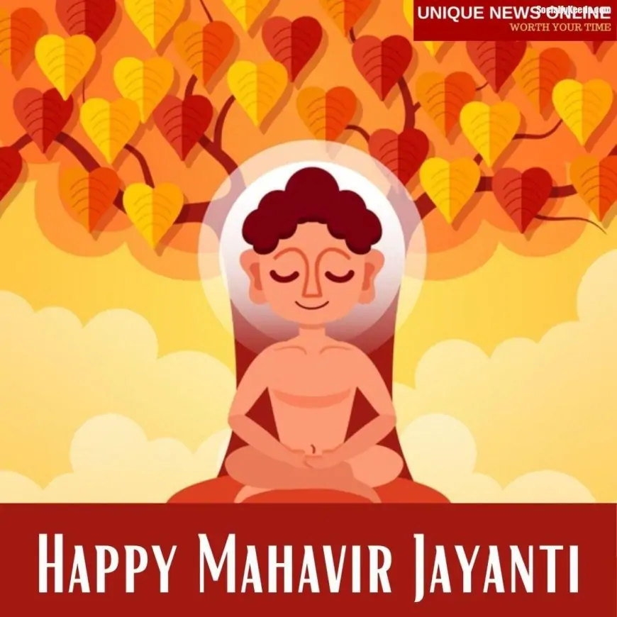 Happy Mahavir Jayanti 2024 WhatsApp Status Video Download for Mahavir Janma Kalyanak