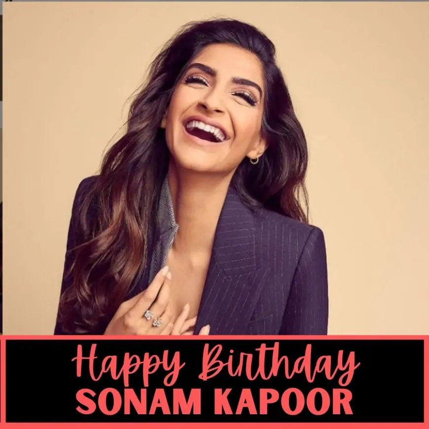 Happy Birthday Sonam Kapoor Wishes, Image (pics), photos, and WhatsApp Status Video Download