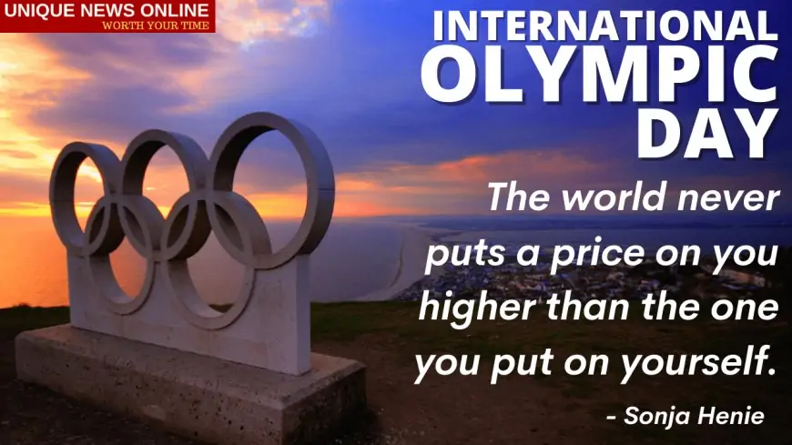 International Olympic Day 2021 Theme, Quotes, Poster, Images (photographs), Drawing, and Messages