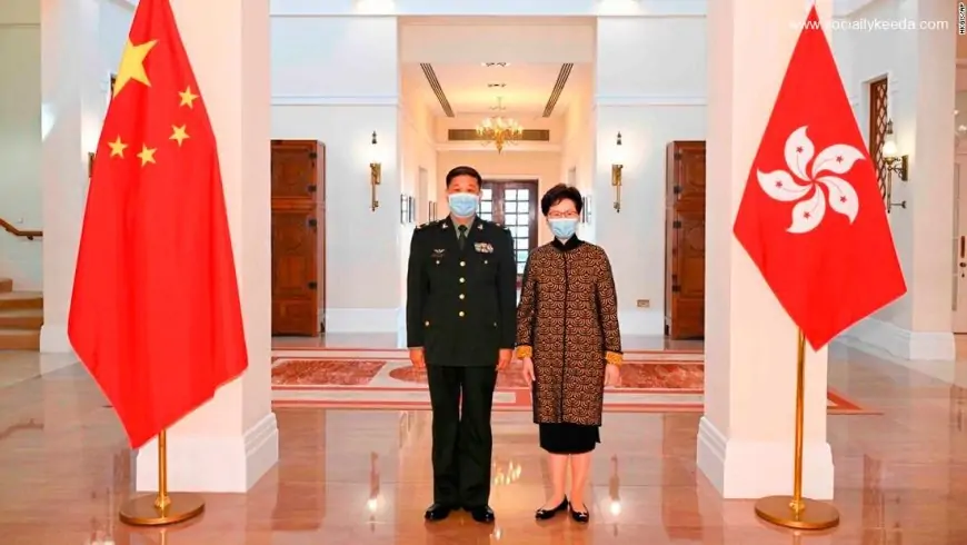China appoints former paramilitary chief as new Hong Kong garrison commander