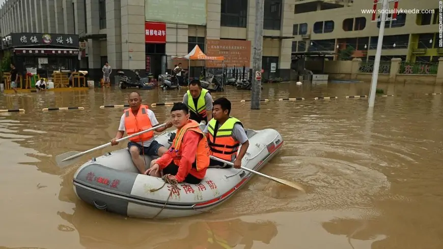 Chinese officials punished for covering up true scale of deadly Henan floods