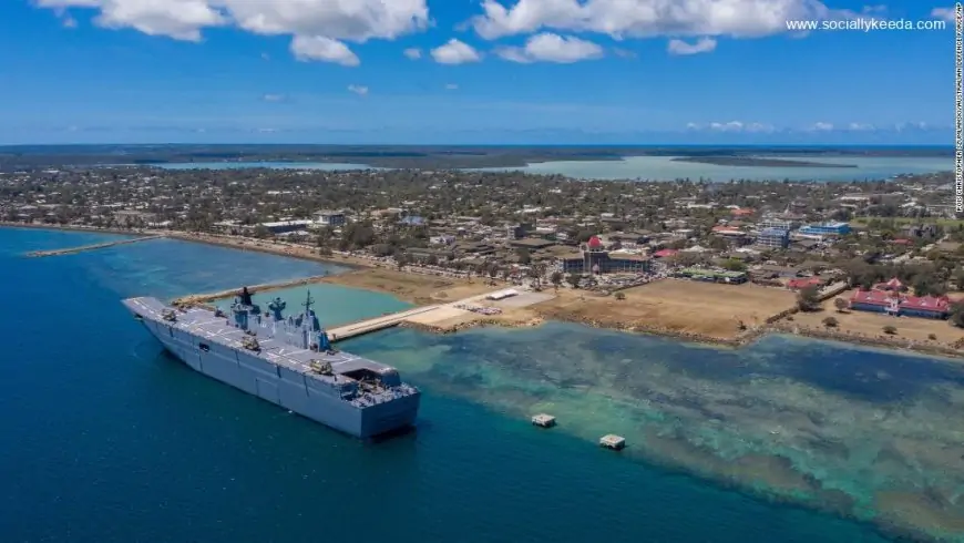 Tonga goes into Covid-19 lockdown after recording first local cases weeks after volcanic eruption and tsunami