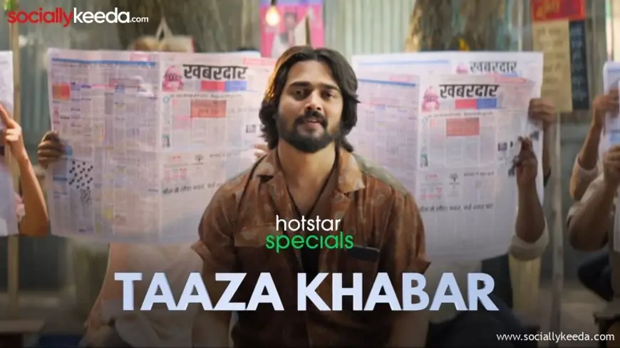 Taaza Khabar Web Series (2023): Watch Online on Disney plus Hotstar | Bhuvan Bam