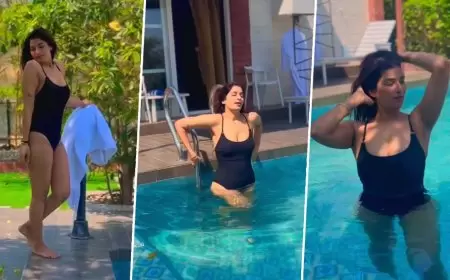 Poonam Dubey Sexy Video: Bhojpuri actress Poonam Dubey gave sexy poses in sexy body