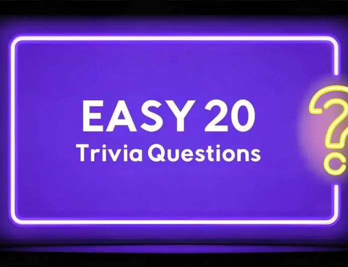 Easy 20 Trivia Questions For When You Host Your Next Trivia Night