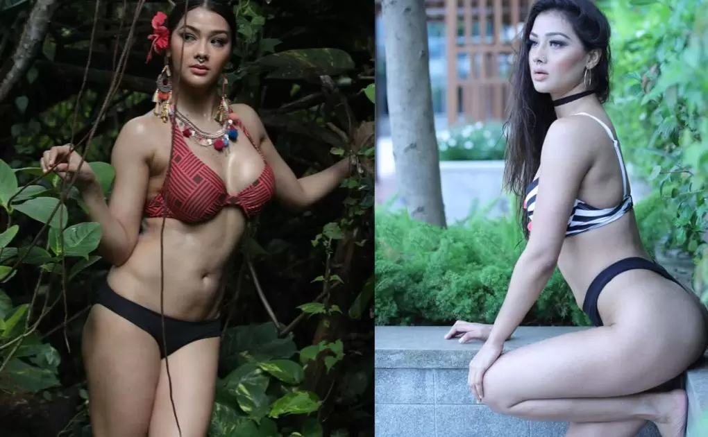 Namrata Malla Bold Video: Namrata Malla came to loot everything from UP to Bihar, Cleavage in jacket