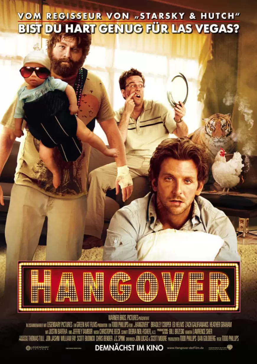 The Hangover (2009) BluRay Dual Audio [Hindi DD 2.0 & English] 720p & 480p x264 HD | Full Movie