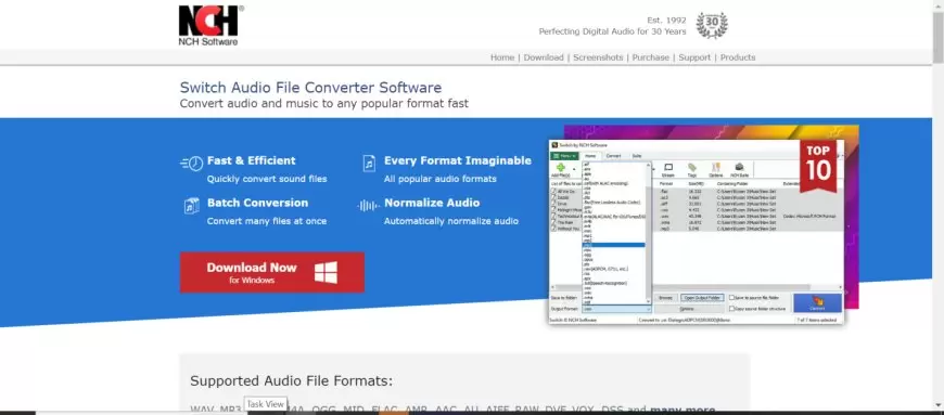 Switch Audio File Converter