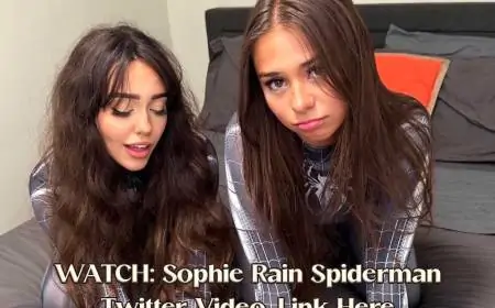 WATCH: Sophie Rain Spiderman Twitter Video, Link Here