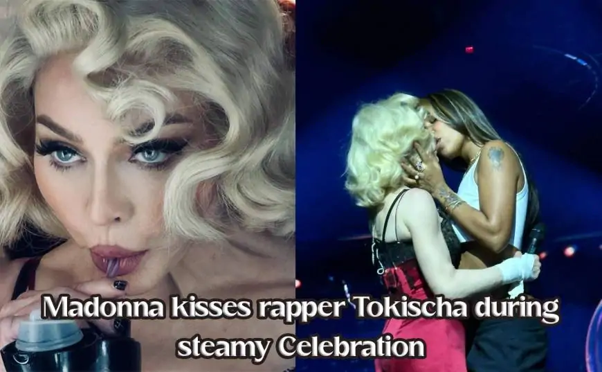 [WATCH] Madonna kisses rapper Tokischa during steamy Celebration Tour performance Check Out the Viral Videos