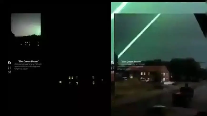 [WATCH VIDEO] Green Laser Spotted In Texas After Recent Wildfires