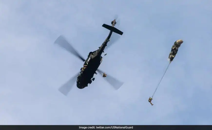 [WATCH] Three Dead In National Guard Helicopter Crash in La Grulla, Viral Video